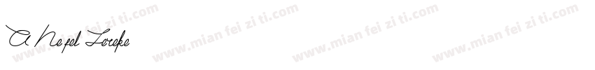 A Nefel Sereke字体转换